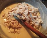 Foto del paso 3 de la receta: Pastas de zucchini con pollo en salsa bechamel 🍝🥒🍗