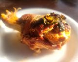 A picture of step 9 of Bacon & Sirloin Wrapped, Cream Cheese Stuffed Chicken Legs.