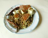 A picture of step 4 of Maharashtrian Masala (masale) Bath.