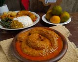 Foto langkah ke 10 dari resep Gulai tambusu khas minangkabau.