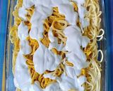 Foto del paso 5 de la receta: Espaguetis gratinados con atún rojo en conservas y bypsa