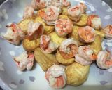 รูปขั้นตอนการทำที่ 6 ของ เต้าหู้ไข่ทรงเครื่อง🦐🌱🍤🥚🐷
