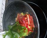 Foto del paso 3 de la receta: Filete de pobre en wok de verduras