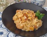 Foto del paso 5 de la receta: Pad thai de gambas -con fideos de arroz-