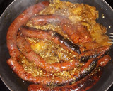 Foto del paso 1 de la receta: Berenjenas al horno aromatizada con chistorra