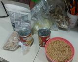 Foto langkah ke 2 dari resep Anabolic Creamy Black Pepper Pasta|high protein, low calorie.