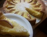 Almás-vaníliás pudingtorta /Apfel-Puddingkuchen recept fázis 8 fotója