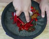 Foto langkah ke 10 dari resep Cumi Goreng Tepung Crispy & Sambal Mangga.
