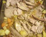 A picture of step 5 of Smokey Lamb on a Grill with Veggies.