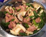 Une image de l'étape 6 de Porc mariné aux deux oignons (marinade maison et cuisson à la plancha).