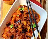 শেজওয়ান এগপ্লান্ট (Schezwan Eggplant recipe in Bengali) রেসিপি ধাপ - 3 ছবি