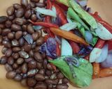 Foto langkah ke 4 dari resep Bakwan + bumbu kacang.