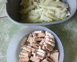 Foto langkah ke 1 dari resep Tumis Labu Tempe.