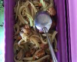 Foto langkah ke 6 dari resep Tumis tempe labu siam.