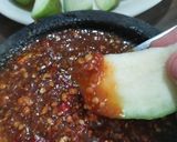 Foto langkah ke 4 dari resep Rujak bumbu kacang.