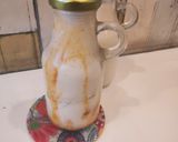A picture of step 2 of Coconut Caramel Shake.