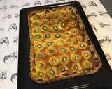 Une image de l'étape 10 de Tarte aux kiwis et noix de coco (pâte brisée à la banane).