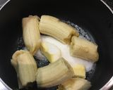 A picture of step 1 of Banana caramel pound cake.