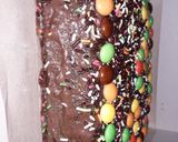 Foto langkah ke 9 dari resep Cake pandan coklat.
