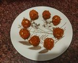 A picture of step 3 of Oats-Motichoor Muffins with rich Rabri.