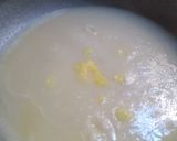 A picture of step 4 of Kesar Sheera.