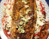 Foto del paso 25 de la receta: Lomo de bonito con majado Urrutia al horno, sobre fondo de ensalada con boquerones en vinagre