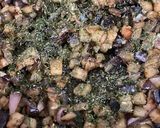 Une image de l'étape 4 de Salade d'aubergines et d'œufs.