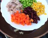 รูปขั้นตอนการทำที่ 1 ของ ข้าวผัดธัญพืช #กินผักรักสุขภาพ1