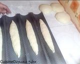 صورة لخطوة 8 من وصفة خبز الباغيت منزلي