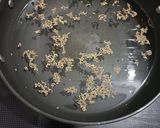 A picture of step 1 of Jeera rice.