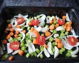 Ízletes sült csirke recept fázis 1 fotója