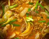 Hình bước làm 4 của món Thịt Dê Xào Lăn