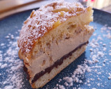 Foto del paso 14 de la receta: Coca brioche de crema de café con ganache de chocolate negro y naranja