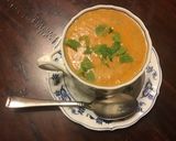 A picture of step 1 of California Farm Cucumber Gazpacho Soup.
