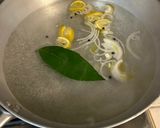 A picture of step 1 of Boiled Mullet Salad.