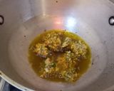 A picture of step 3 of Cabbage and coriander leaves pokoda.