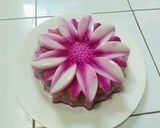 Foto langkah ke 3 dari resep Puding Buah naga.