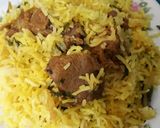 عکس مرحله 4 از دستور کلم پلو با گوشت گوسفندی