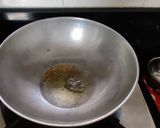A picture of step 2 of Sour black beans.