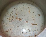 A picture of step 7 of Punjabi kadhi pakora thali.
