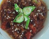 A picture of step 5 of Piyaz tamater ki spicy chutney.