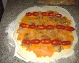 Foto del paso 2 de la receta: Arrollado calabaza, cebolla caramelizada y queso
