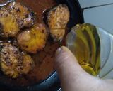 A picture of step 5 of Panchforon rui bhuna.