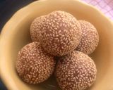 Foto langkah ke 8 dari resep Onde Ubi Ungu Isi Kacang Hijau.