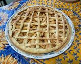 A picture of step 11 of Pink Gold Apple Tart with Maple Butter.