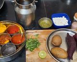 A picture of step 2 of Ratale chey cutlet (sweet potato tikki).