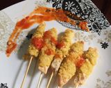Foto langkah ke 6 dari resep Sate Taichan Telur Gulung.