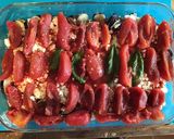 A picture of step 5 of California Farm Scalloped Aubergine/Eggplant Dish.