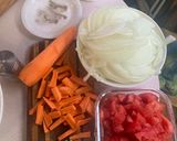 Foto del paso 1 de la receta: Disco de mariscos y carnes