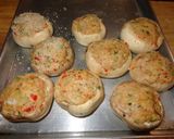 Foto del paso 4 de la receta: CHAMPIÑONES RELLENOS CON CARNE DE JAIBAS. JON STYLE